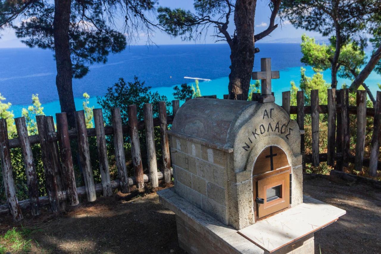 Evripidis Hotel Afytos Bagian luar foto