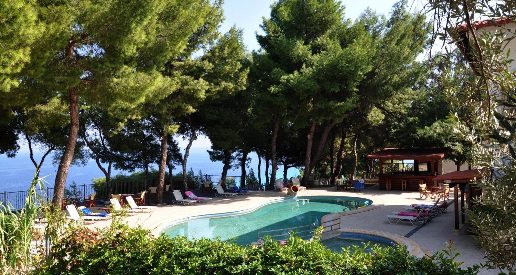 Evripidis Hotel Afytos Bagian luar foto